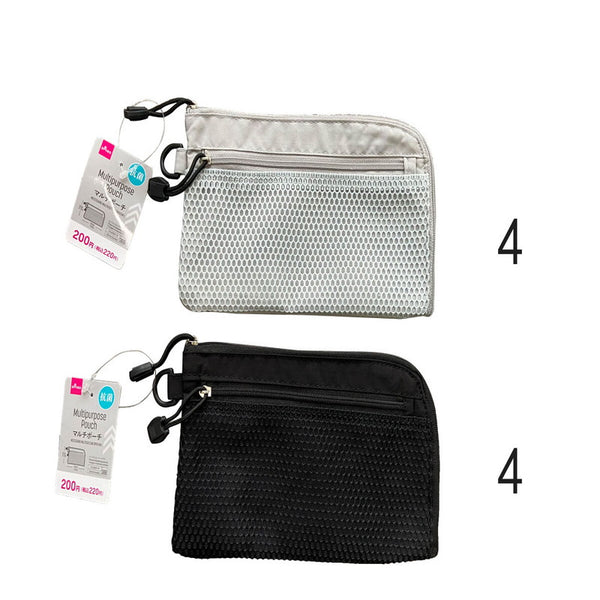 マルチポーチ（抗菌、L型ファスナー） -100均 通販 ダイソー