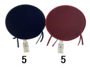 座布団（シンプル、円形、ダーク）３５ｃｍ