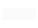 綴じノート（Ｂ６、３２枚、白）