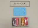 こむぎねんどでおままごと（クレープ）
