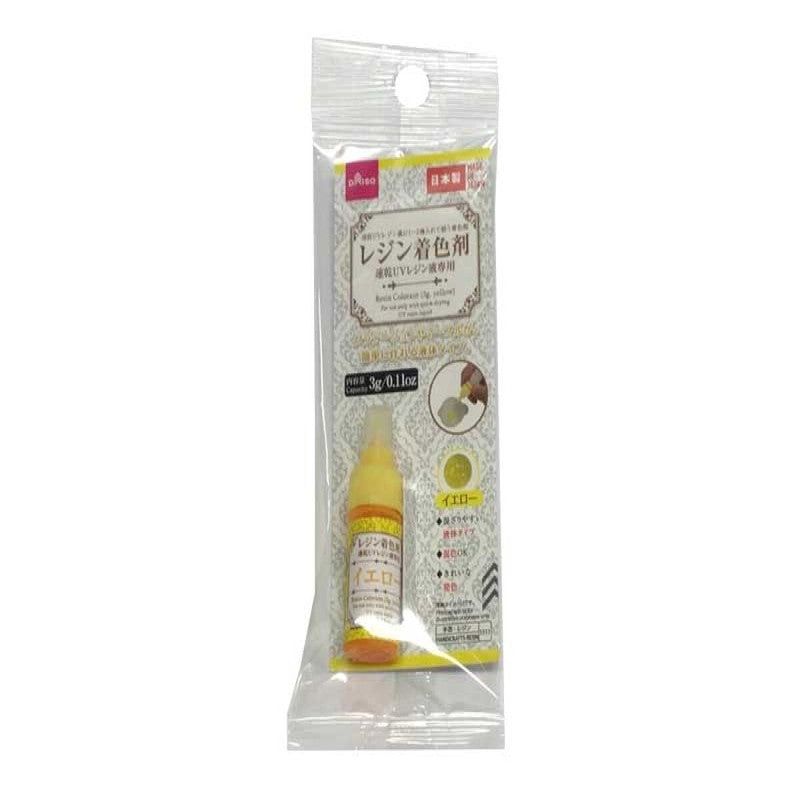 レジン着色剤（速乾ＵＶレジン液専用、３ｇ、イエロー）