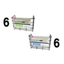 ワイヤーネットラック（ブラック）