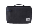 旅する洗濯ネット（ダブルメッシュ、スクエア、３７．５ｃｍ×８．５ｃｍ×２５．５ｃｍ、ＢＫＮＶ）ブラックネイビー×Ｍ×１枚入