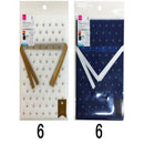 底マチ不織布巾着バッグ（アイリス、２枚、２５ｃｍ×１５ｃｍ×６ｃｍ）