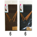 底マチ不織布巾着バッグ（ファブリック調、２枚、２５ｃｍ×１５ｃｍ×６ｃｍ）