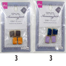 ＣＣＢビーズ（スクエア、約１４ｍｍ、４個）