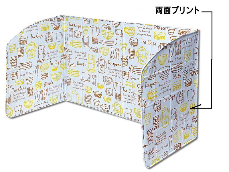 システムキッチン用アルミパネル　（キッチン柄、１２０ｃｍ×３５ｃｍ）