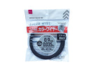 スチール製カラーワイヤー（０．９ｍｍ×４０ｍ、ブラック）