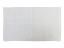 タオル地バスマット（３０ｃｍ×５０ｃｍ、ホワイト）