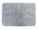 ふんわり吸水バスマット（抗菌防臭加工、４０ｃｍ×６０ｃｍ、グレー）