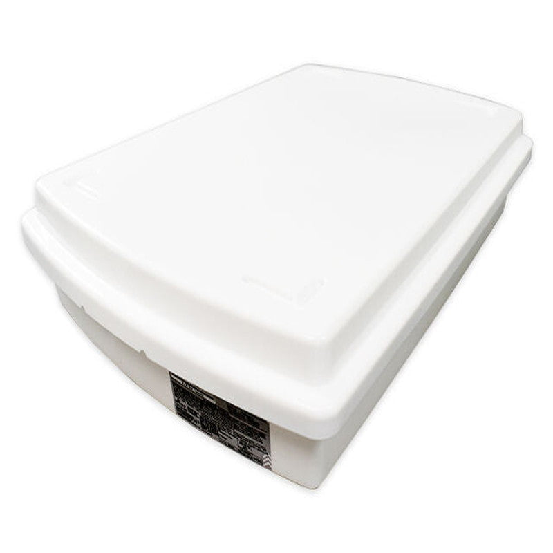 再生プラ配合フタ付ＢＯＸ（Ａ４、ホワイト、３５．５ｃｍ×２５ｃｍ×７ｃｍ）
