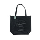 ショッピングバッグ（タイポ、ファスナー付）