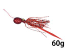タイラバ（６０ｇ、レッド）