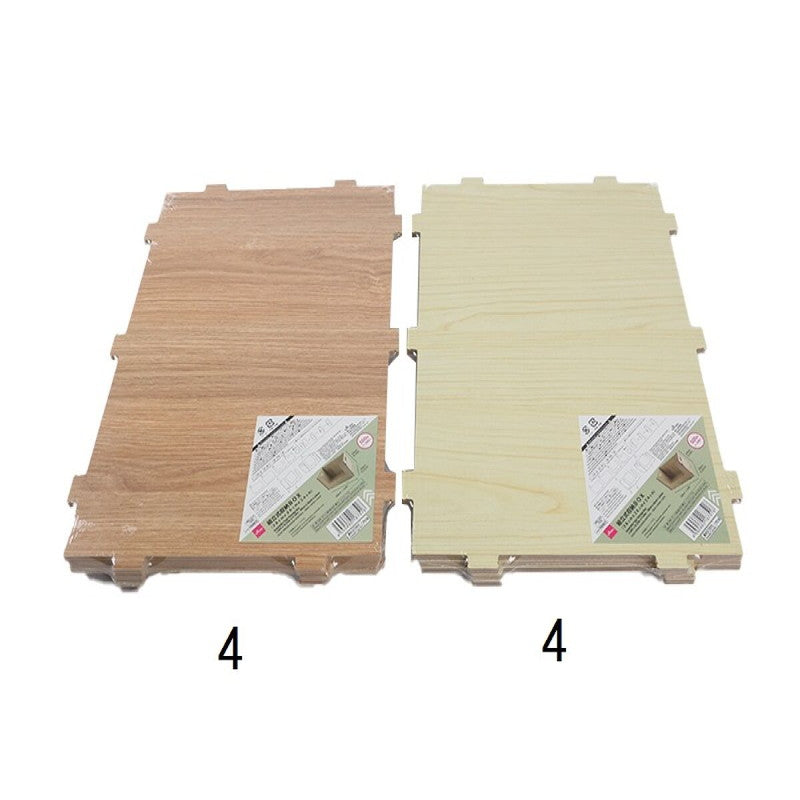 組立式収納ＢＯＸ（３８ｃｍｘ２６ｃｍｘ２４ｃｍ）