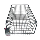 ワイヤーバスケット（ブラック、２６．５ｃｍｘ３６ｃｍｘ１２ｃｍ）
