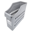 再生プラ配合すきま収納ボックス（グレー、ロング）