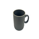マグカップ（ボーダーライン、約３００ｍＬ、グレー）