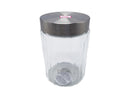 スチール蓋ガラス保存容器１Ｌ