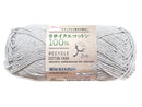 毛糸（リサイクルコットン、ＲＥ１０、ライトグレー）４０ｇ