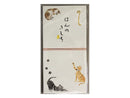 一筆箋付祝儀袋（ネコ）８．８ｃｍ×１７．７ｃｍ