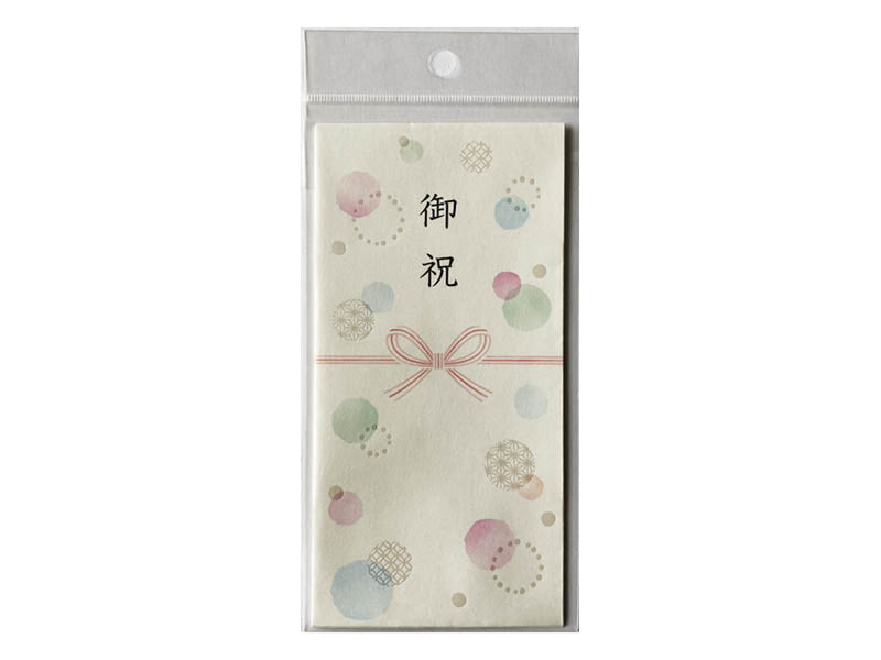 祝儀袋（水玉柄、御祝、8．8cm×17．8cm） -100均 通販