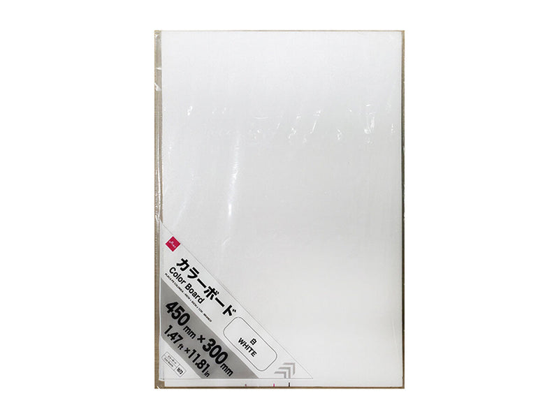 カラーボード（４５０ｍｍ×３００ｍｍ×１０ｍｍ、白）