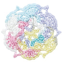 リサイクルレース糸（＃２０太、ミックス、ユニコーン）１５ｇ