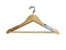 木製ハンガー（棒付、３９ｃｍ、３本）