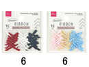 デコリボン（サテン、シンプル、１６個）