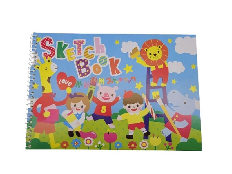 水彩画スターターキット、スケッチブックB5、フェイスファイブフレームB5 B5水彩画用スケッチブック（25枚） -100均 通販 ダイソー