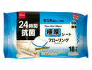 フローリングウェットシート（１８枚、２４ｈ抗菌、極厚）