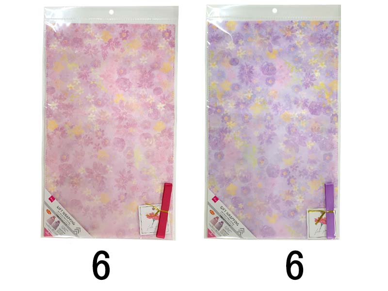 不織布ギフトバッグ（花柄）５０ｃｍ×３０ｃｍ