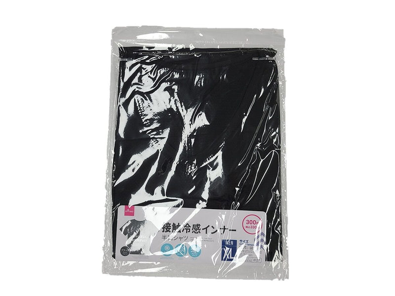 半袖シャツ（ＸＬ、冷感、ブラック）