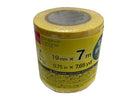 ビニールテープ（１９ｍｍ×７ｍ、黄、３巻）