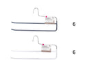 スベリ止めハンガー（スラックス用、２段）