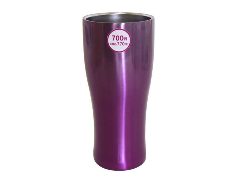 真空２重ステンレスタンブラー（グラデーション、ピンク、５００ｍＬ）