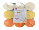 ティーライトキャンドル９個（フレッシュシトラス）