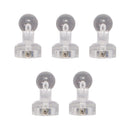 強力マグネット（クリアタイプ、ピン型、５個）