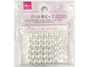 パール調ビーズ（ホワイト、４０個）８ｍｍ