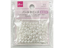 パール調ビーズ（ホワイト、約６ｍｍ、８０個）