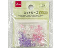 カットビーズ（ピンク系、約６ｍｍ、５４個）