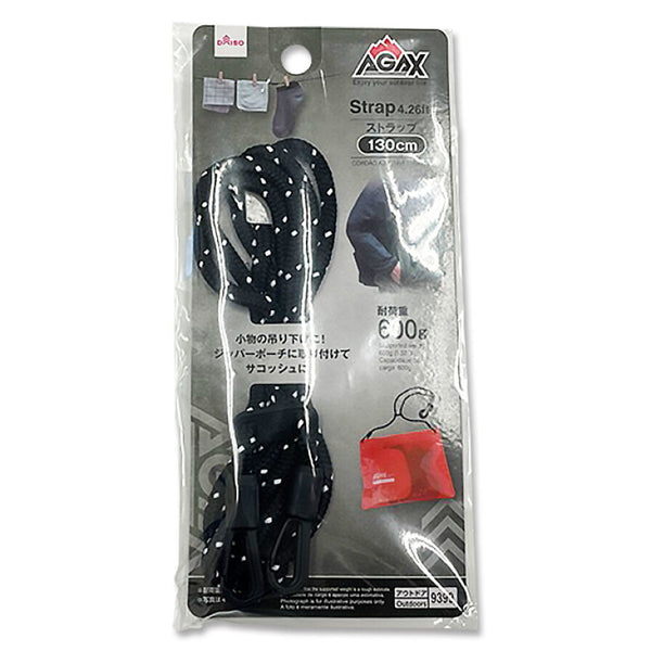 送料無料・新品　ストラップ　アソート３０個セット　７７７７円 ストラップ（AGAX、130cm） -100均 通販 ダイソー