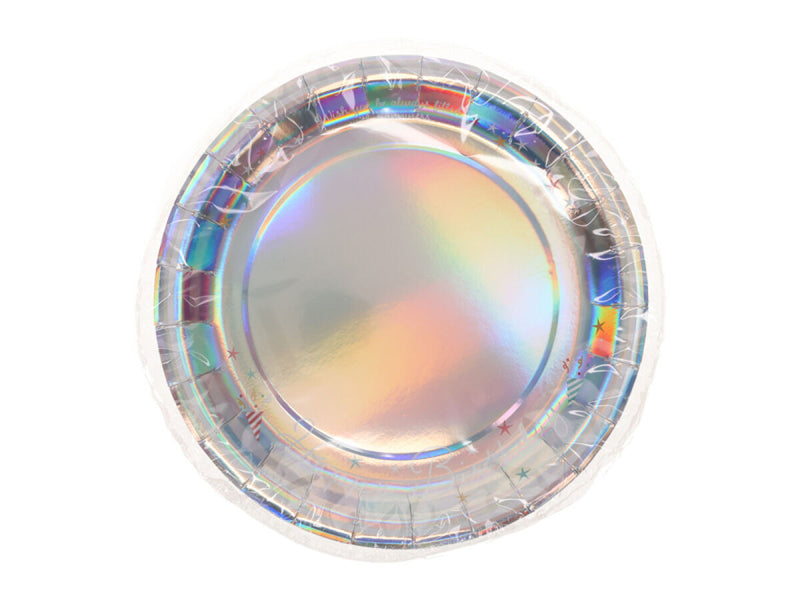 紙皿（オーロラ、３枚）直径２３ｃｍ