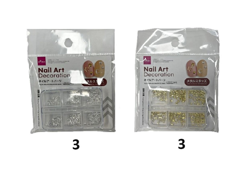 ネイルアートパーツ（メタルスタッズ）