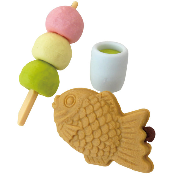 おもしろ消しゴム（和菓子3）なし -100均 通販 ダイソーオンライン