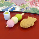 おもしろ消しゴム（和菓子３）なし