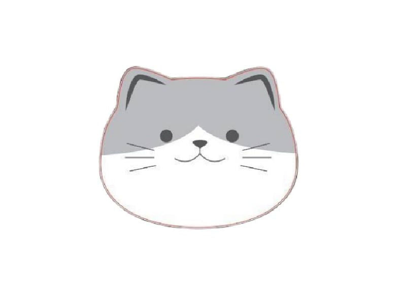 抗菌ランチョンマット（猫ちゃん）なし-100均 通販 ダイソーオンライン