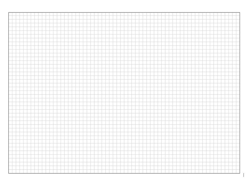 グラデーションノート（Ｂ７、方眼３ｍｍ、４８ページ、ブルー）