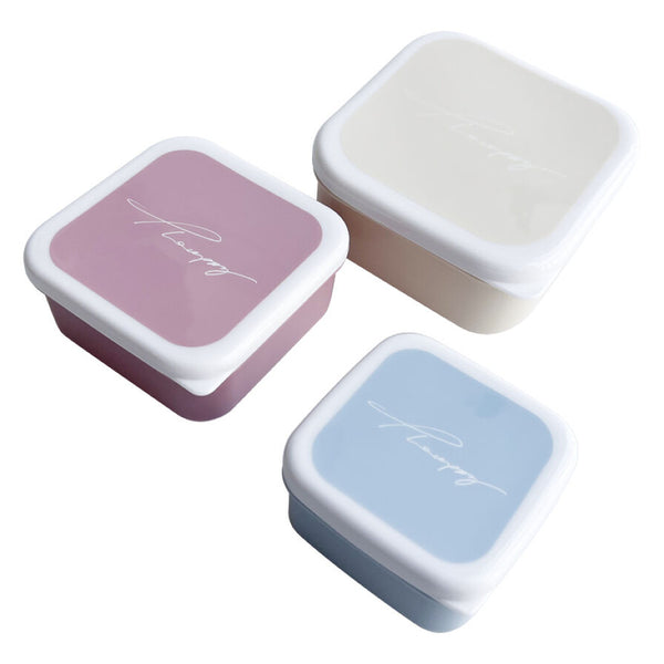 入れ子ランチボックス（スクエア、3個セット、B） -100均 通販