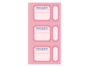 カットメモ（３枚×３２枚、９６枚綴り、ピンク）